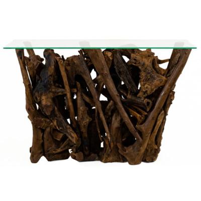 Redstone Teak Root Console Table